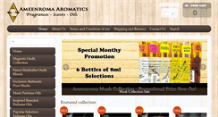 Desktop Screenshot of ameenroma.com